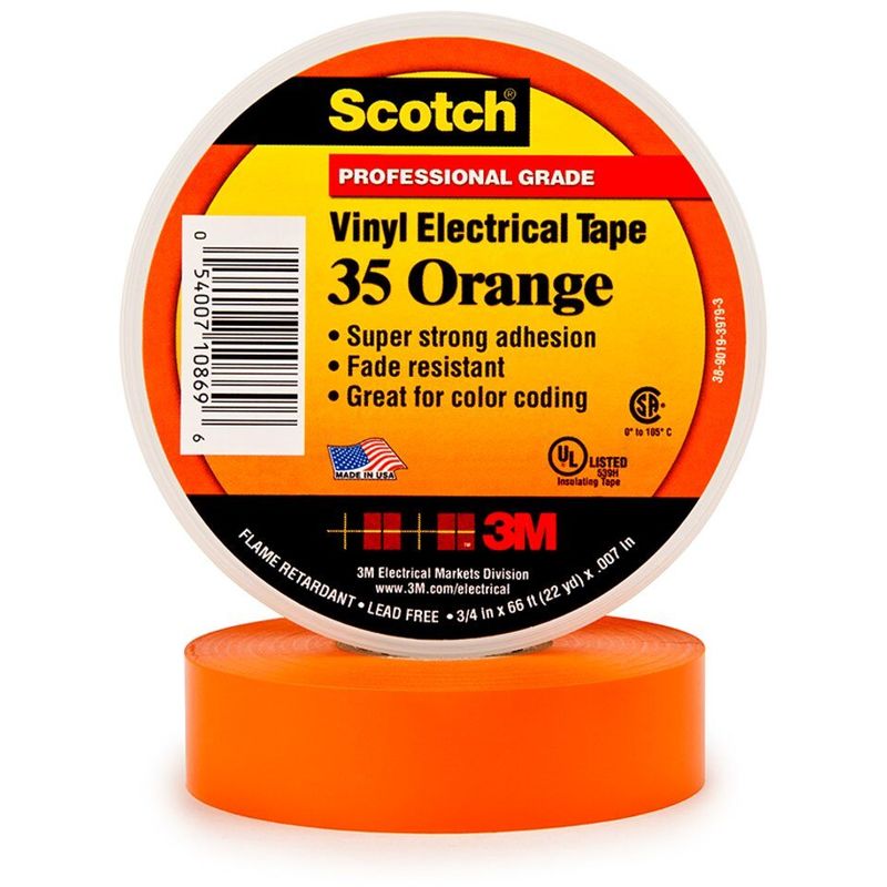 

Cinta naranja. Scotch® 35 35NA - 3M