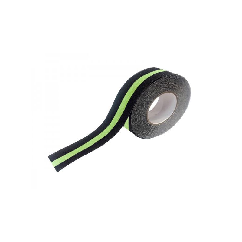 Cinta nastro antiscivolo fotuluminiscente 5M x 50MM fluorescente