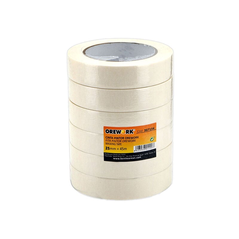 

Cinta pintor 45 m x 25 mm - Orework