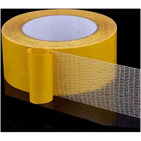 CINTA PARA ALFOMBRAS GRUESA Y RESISTENTE CINTA AUTOADHESIVA DE DOBLE CARA 48 MM/50 m