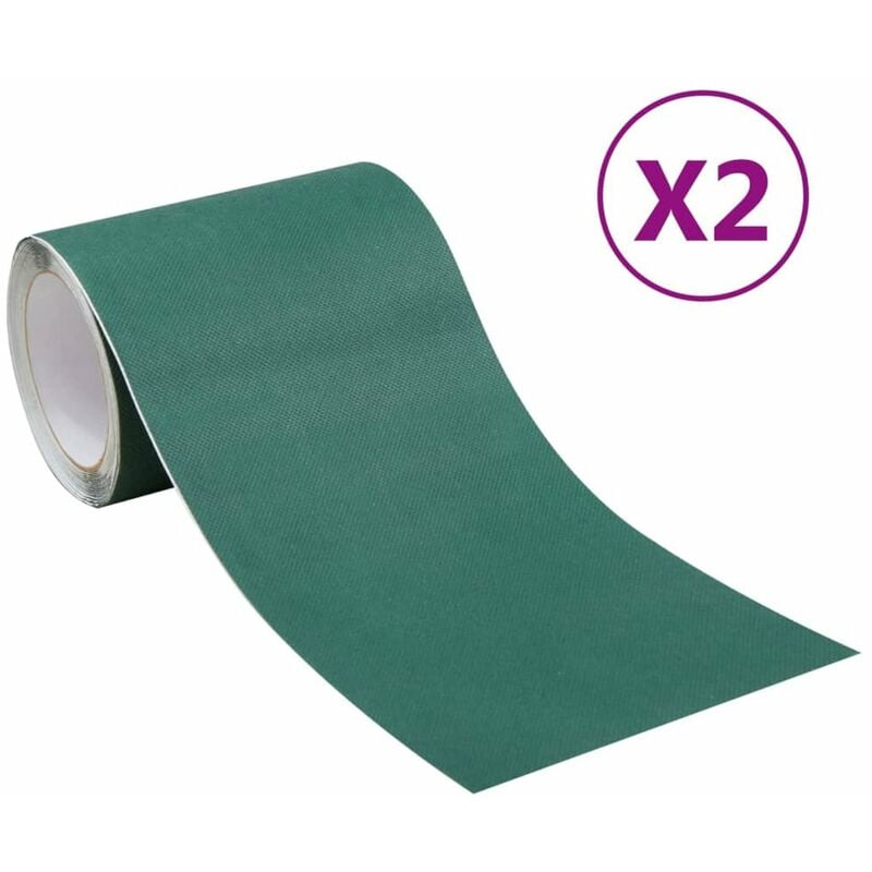

Cinta para cesped artificial doble cara 0,15x10 m verde 2 uds