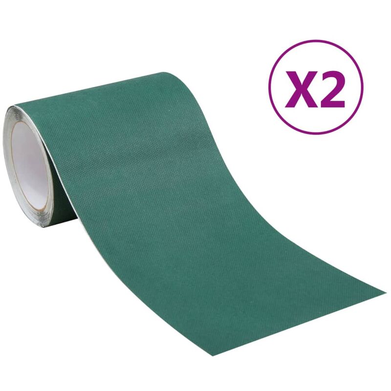 

Cinta para césped artificial doble cara 0,15x10 m verde 2 uds