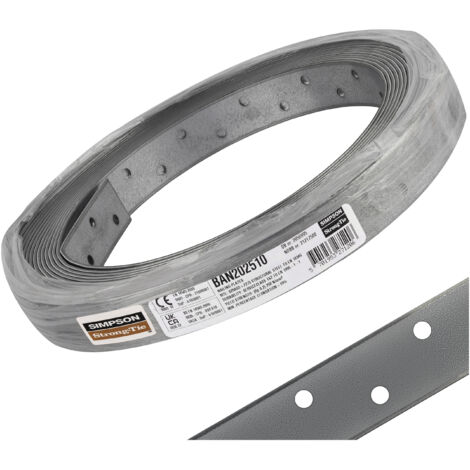 Cinta perforada BAN202510 25x2mm x 10mb