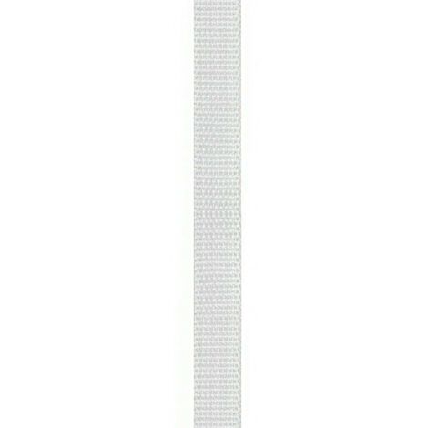Cinta persiana 18mm x 50m blanca