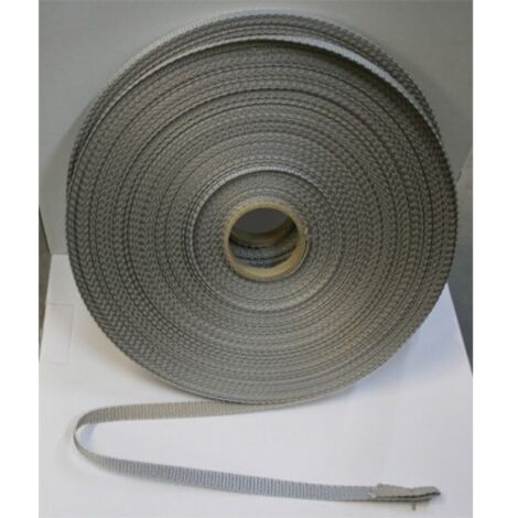 Cinta Persiana 2X50Mt Beige/Gris 14 Mm Nivel 100 Mt
