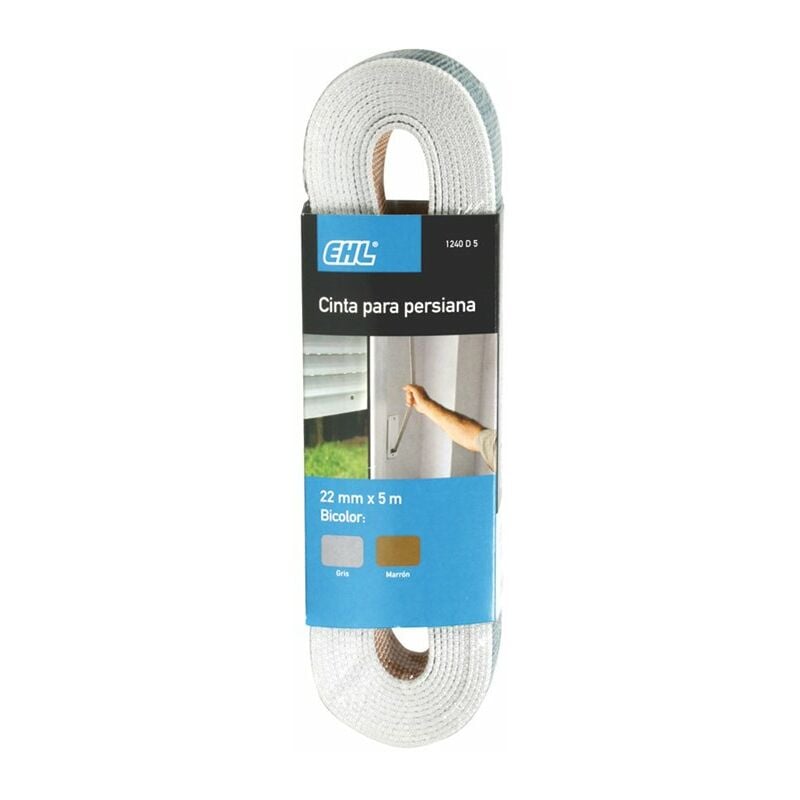 

Cinta Persiana Bicolor 5 Mts. - Ehl