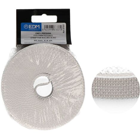 Cinta Persiana Mini G8 Gris 22MM X 6M EDM