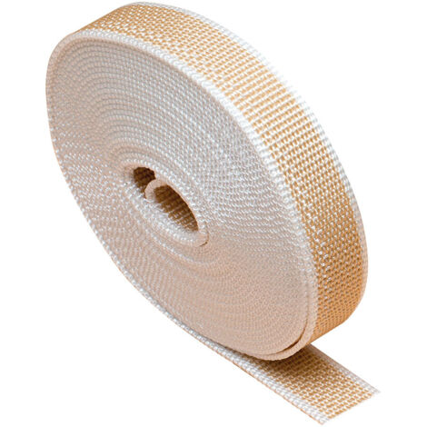 Cinta persiana pr26, beige / blanco, 22 mm x 6 m
