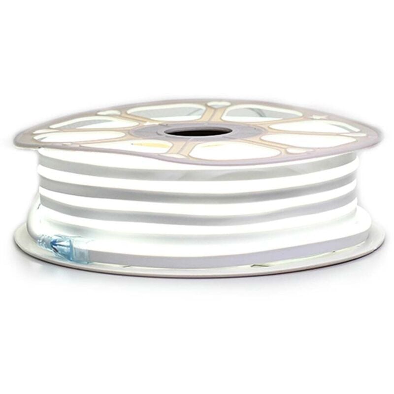 

Cinta profesional de 'neón flexible' LED EPISTAR 2835 120 LED/m de 25 o 50 metros de blanco Refrigeración estanca (IP68) | Longitud: 25 metros