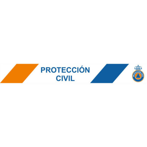 Cinta Proteccion Civil Balizamiento 7.5 cm x 200 m