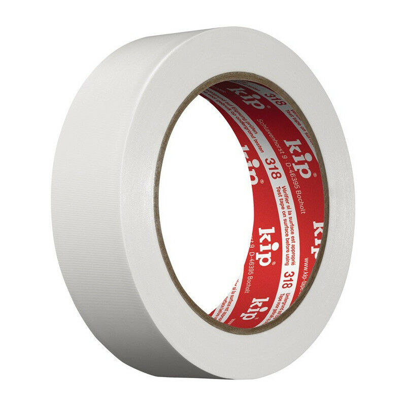 

Cinta protectora de PVC 318 blanco L.33m An.30mm Rl.KIP (Por 10)