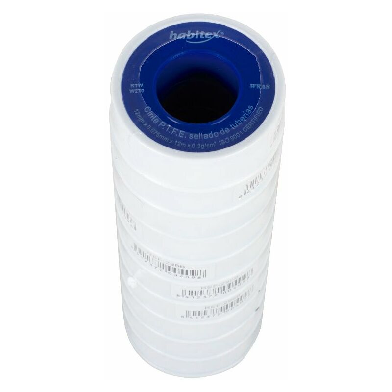 

Habitex - CINTA PTFE PARA JUNTAS 12MMX12M.