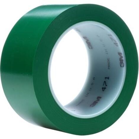 CINTA PVC ADH SIF 3M 471GR50 VERDE (LXL) 33 MX 50 MM 1 ROLLO(X)