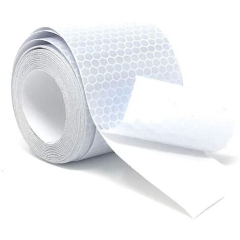 Cinta reflectante de alta calidad, 3 metros, para pegar y cortar, resistente a la intemperie, autoadhesiva, cinta de advertencia reflectante, seguridad de marca.