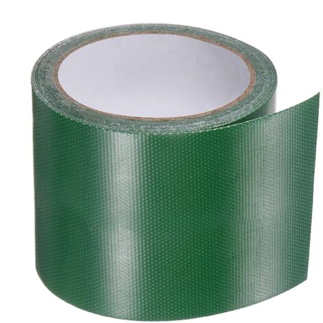 Cinta reparadora para tiendas de campaña, parches resistentes al calor para equipos de acampada, dispositivo de mantenimiento de nailon impermeable, apto para sacos de dormir de lona (verde)
