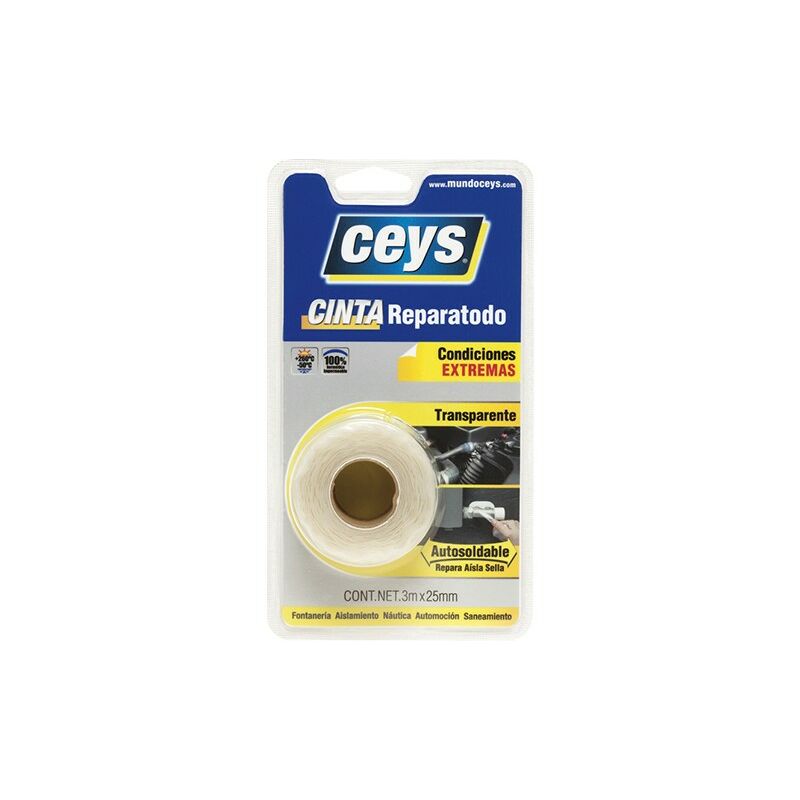 

Cinta reparatodo transparente 25mm r3mt
