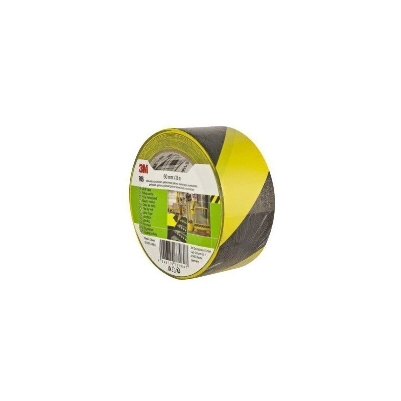 

Cinta Adhesiva 50Mmx 3 t Señalizacion Vinilo Negro/Amarillo 764 - 3M