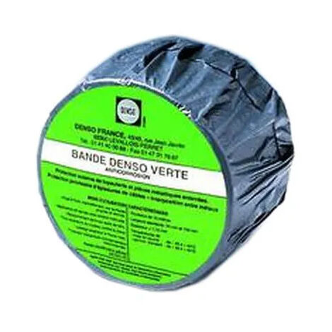 Cinta verde: rollo de 10 m x 100 mm