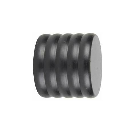 Cintacor Finale per Tende - Nero - 2,8x2,8 cm