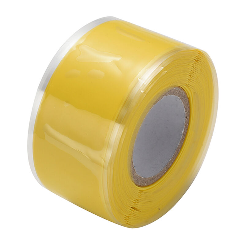 

Cintas de reparacion de aislamiento de sellado de caucho de silicona autoadhesivo impermeable,Amarillo, 3 m