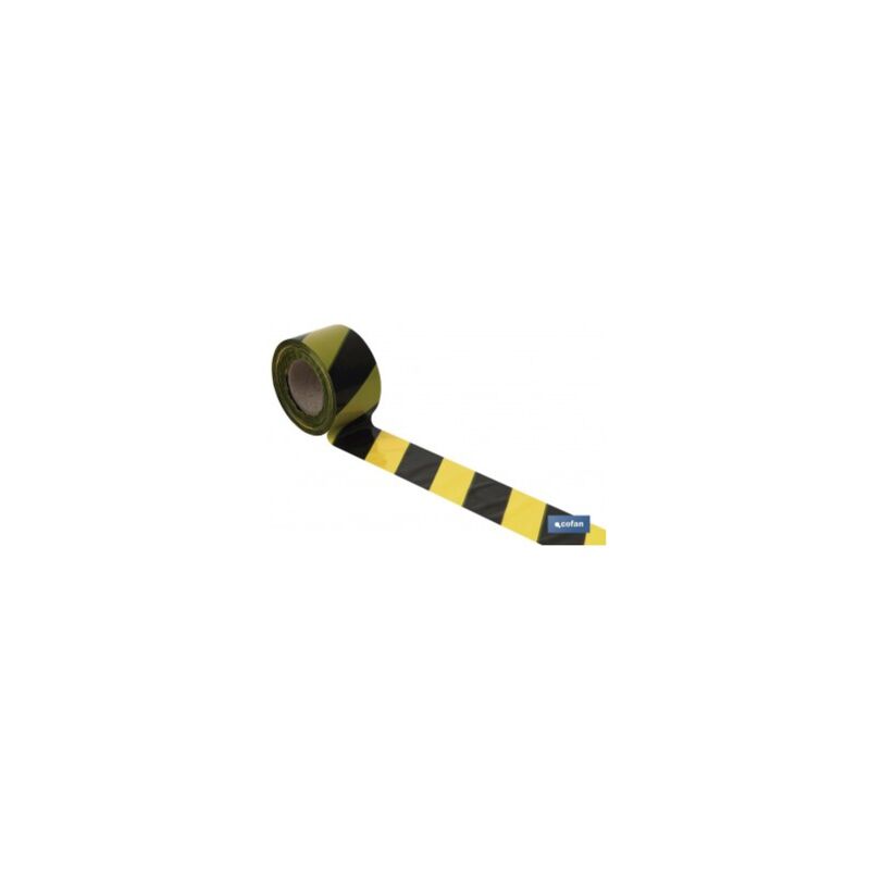 

Cinta balizam amarillanegra 80mm x 200mts