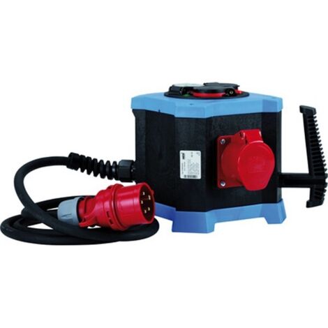 Cinterrupcióne electrico plástico P443xSchuko. 2xCEE 5x16A Hedi