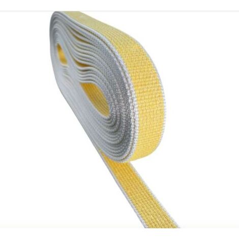 Cintino cinta in cotone tapparelle tapperella giallo finestre 7,5 mt 22 mm 626z