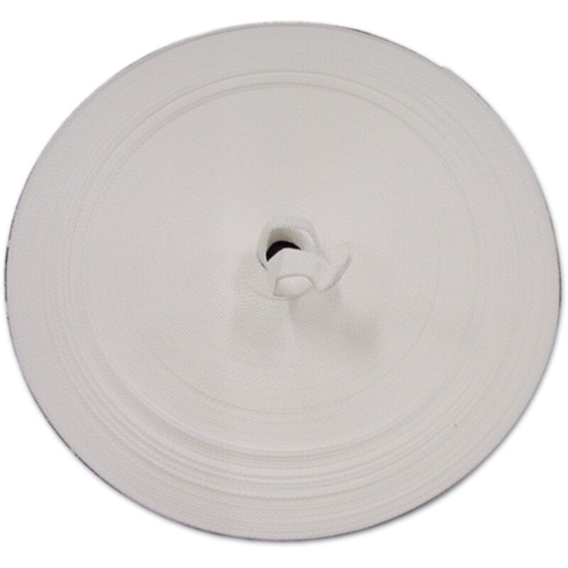 Cintino Tapparella Polipropilene 22mm Bianco Rotolo 50 Mt