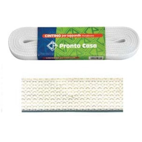 CINTINO NYLON BIANCO PER AVVOLGIBILI IN MATASSINE- - mt.7,5x mm.22h. in matassina gr.23 per metro - 12 matassa