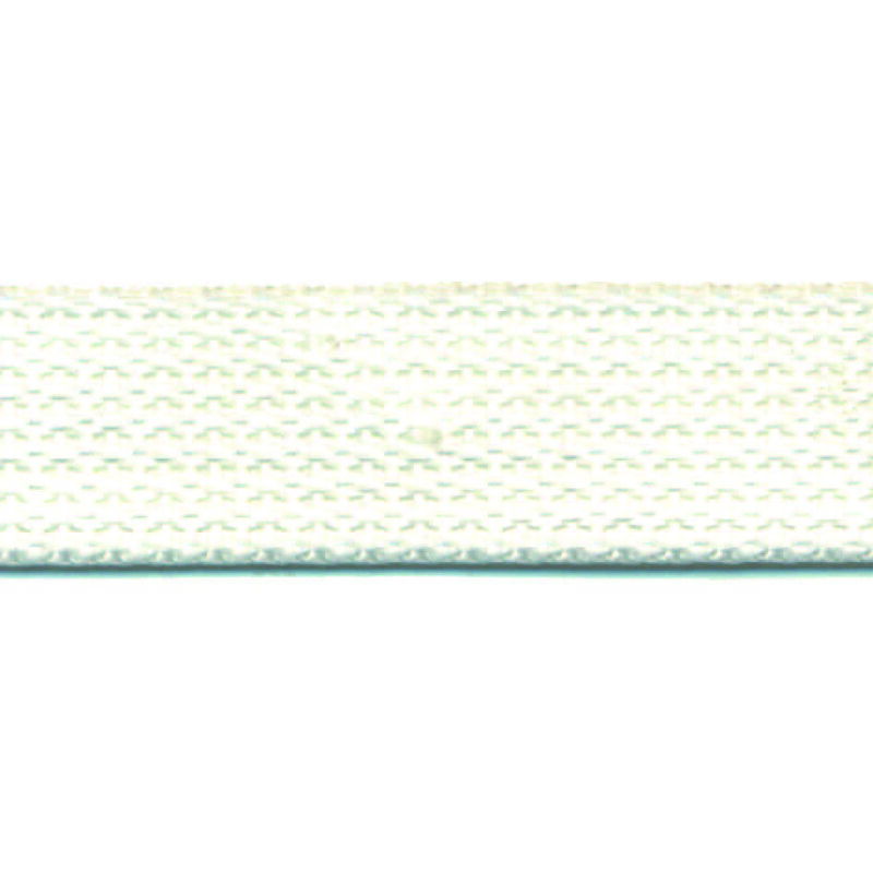 Image of Cintino nylon bianco per avvolgibili - mt.50x mm.22h. in rotolo gr.23 per metro