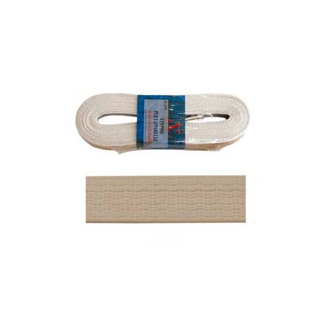 CINTINO PVC PER AVVOLGIBILI BEIGE IN MATASSINE- - mt.7,5x mm.22h. in matassima - 1 matassa