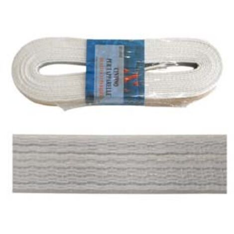 CINTINO PVC PER AVVOLGIBILI GRIGIO IN MATASSINE- - mt.5,5x mm.22h. in matassina - 1 matassa