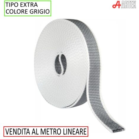 CINTINO TIPO EXTRA GRIGIO LARGHEZZA 22 MM - SPESSORE 2.2 MM