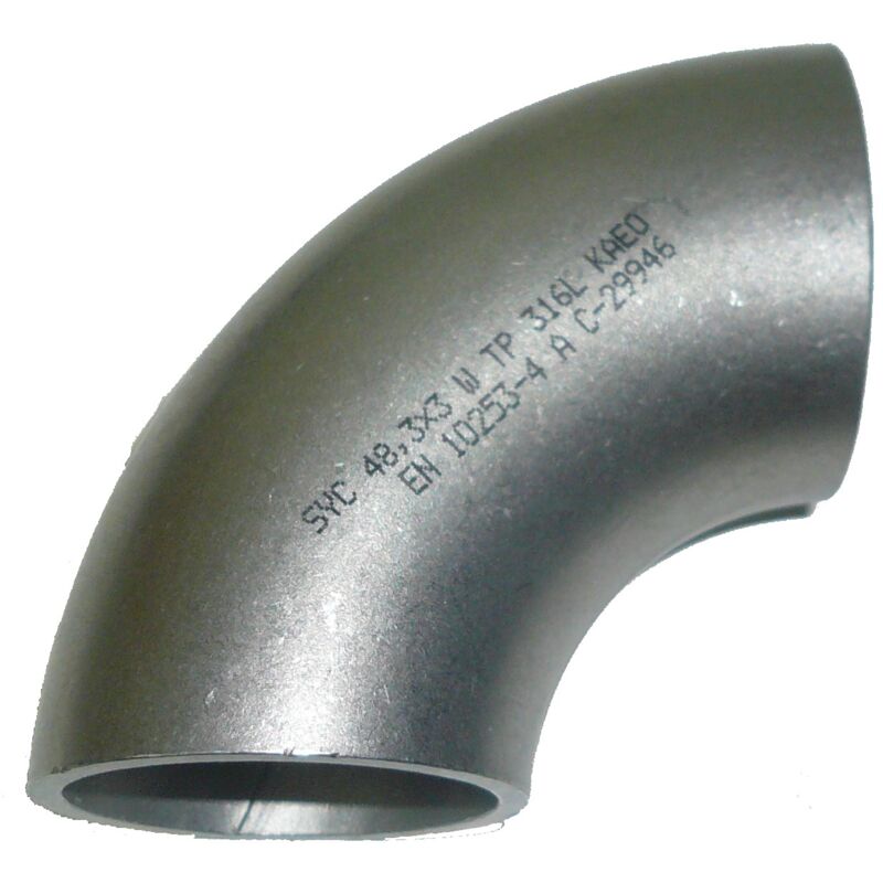 Atusa - Cintrage 90º soudure 3D acier S235 Dimensions : Ø6' x 4,5 mm