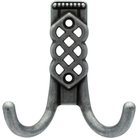 Cintre 12 piA ces en zamak rustique art 43144Z Cintre 81x80 mm