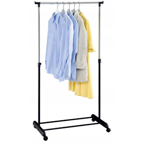 Cintre à vêtements sur pied Ida à roulettes