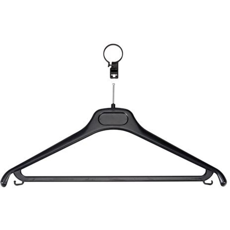 Unilux - Cintre antivol plastique noir - Lot de 20