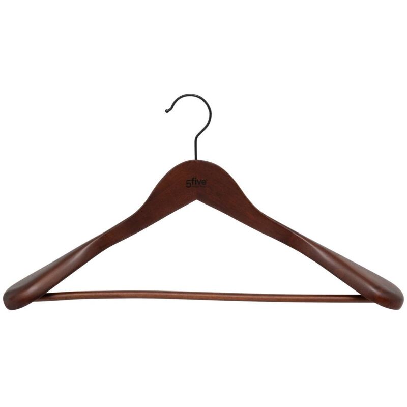 Cintre pour veste en bois foncé - 5five