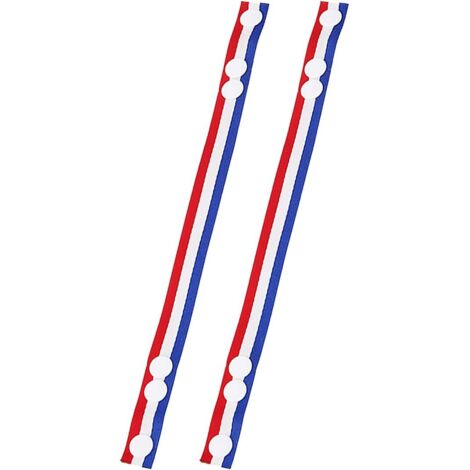 Cintre de ceinture de fixation de masque (rouge et blanc)