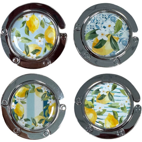 Cintre de sac avec motif citron – Organisateur d'accessoires pour la maison – Cadeau idéal pour les amateurs de décoration