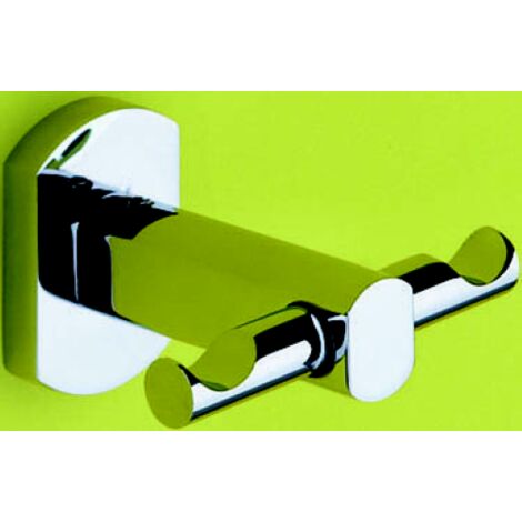 cintre double Ivy hang peignoirs et serviettes chromA s