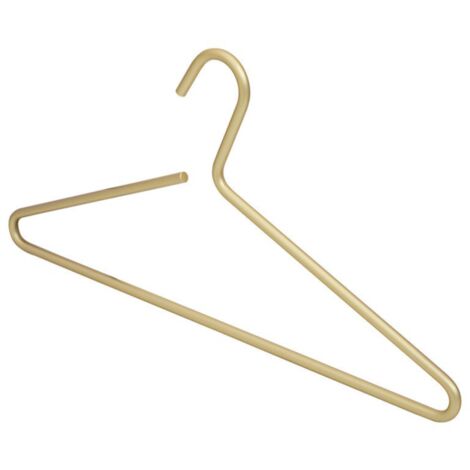 Cintre en alliage aluminium 8 mm, 1 pièce, design compact sans couture, pour vêtements pantalons cravates