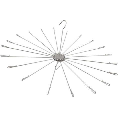 Cintre en forme de parapluie - Séchoir à linge pliable en acier inoxydable pour serviettes, vêtements de maison et sous-vêtements de bébé