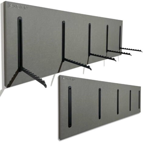 Cintre gris 25x80cm pour vestes