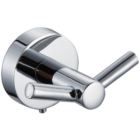 Cintre ligne Diosa en alliages me'talliques fixation avec vis incluses cintre chrome'