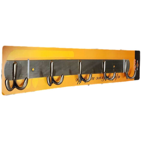 CINTRE MURAL SERVIETTES LAITON ANTIQUE 5 PLACES DOUBLE
