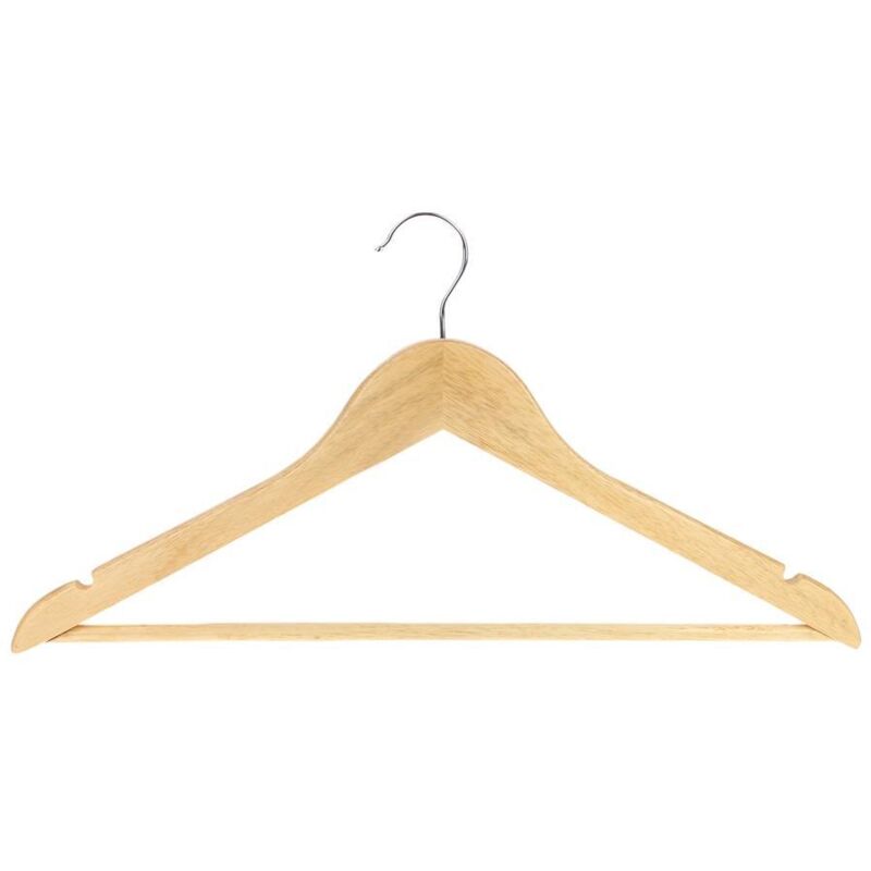 Cintre rotatif en bois pour garde-robe