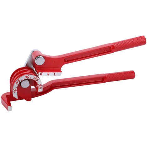 Cintre Tube Manuel en Aluminium 3-Slots avec Description: Prévoyez des Cintres Précision sur 180° pour Tubes en Cuivre et Aluminium 6/8/10mm