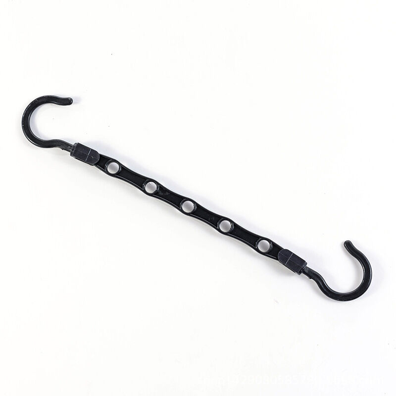 Cintres magiques 8 crochets - Noir - Gain de place x3