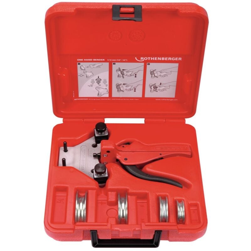 Rothenberger - tube bender Set, 6-8-10-12mm - 24132